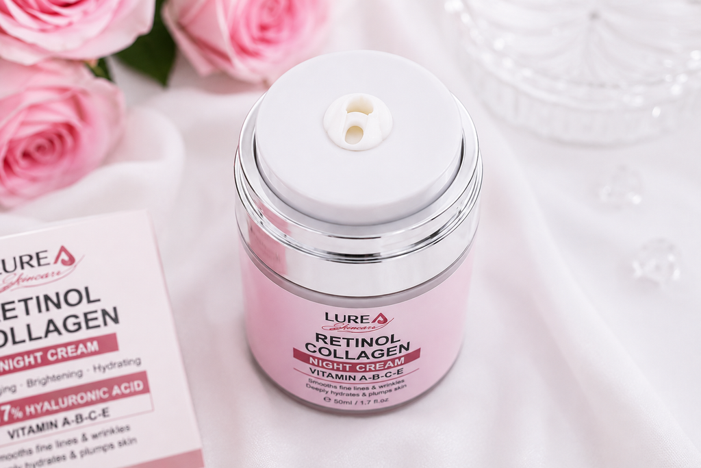 Crème de Nuit Rétinol & Collagène – LUREA