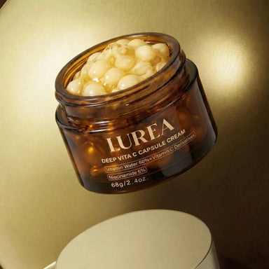 Crème capsules de vitamine C