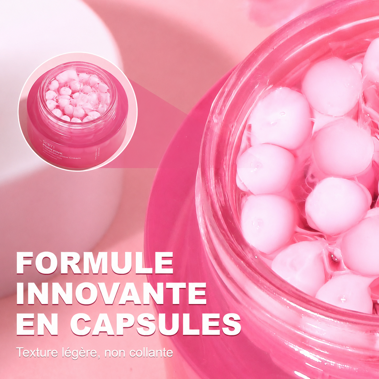Crème en Capsules au collagène PDRN